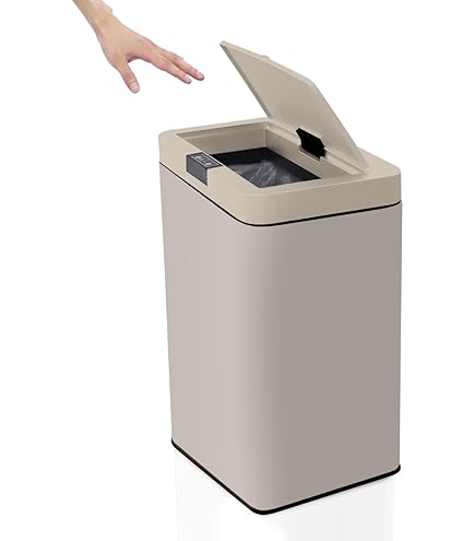 Amazon｜コストコ ECO センサー ゴミ箱 47L｜フタ付きゴミ箱